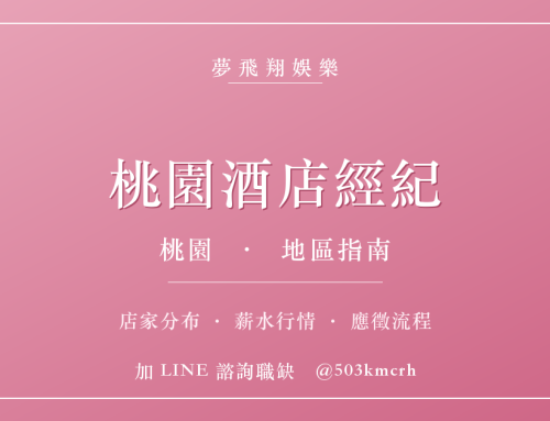 桃園酒店經紀指南：市區、平鎮、中壢店家分布、薪水行情與應徵流程