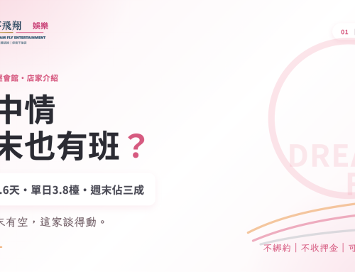 手中情舒壓會館上班：週末也有班的舒壓店，班表與應徵條件